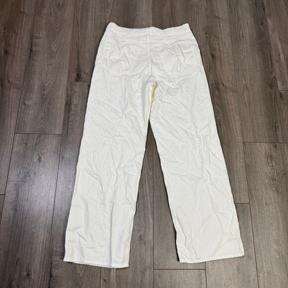 Madewell Low-Slung Baggy Jean Sz 28 Vintage Canvas Airy Denim Edition Drawstring - Picture 8 of 10